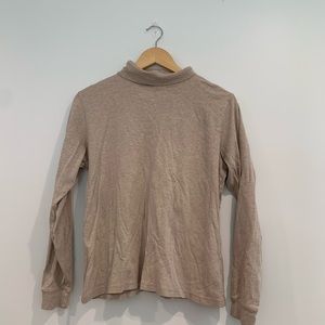 Tan LL Bean Turtleneck